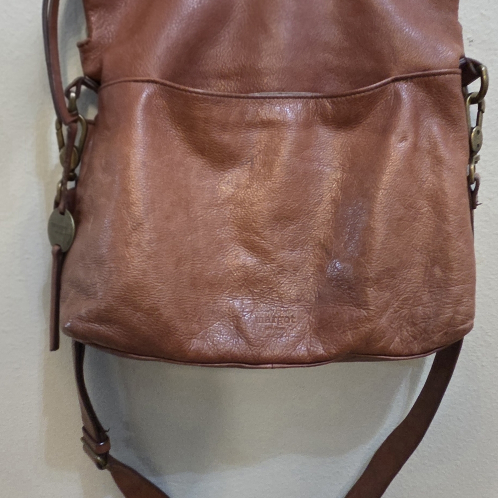 Margot Boho Crossbody Brown Leather Classic Shoulder Bag
